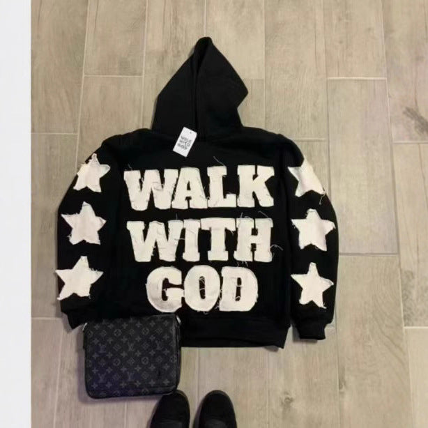 Embroidered Streetwear Hoodie