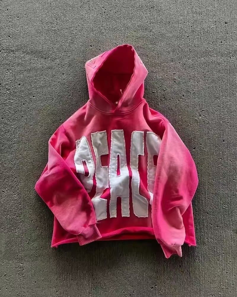Embroidered Streetwear Hoodie