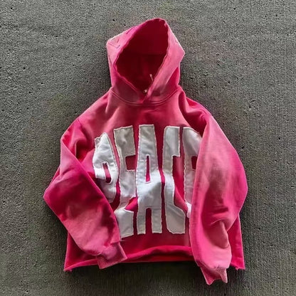 Embroidered Streetwear Hoodie